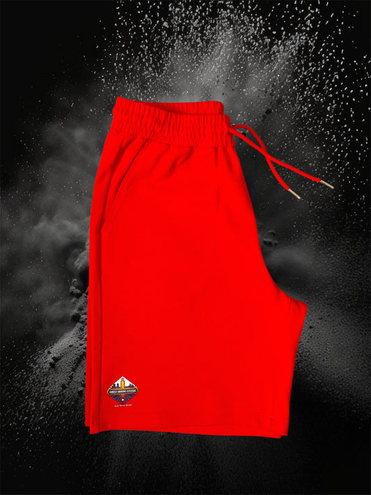 Red S/C Unisex Trackshorts