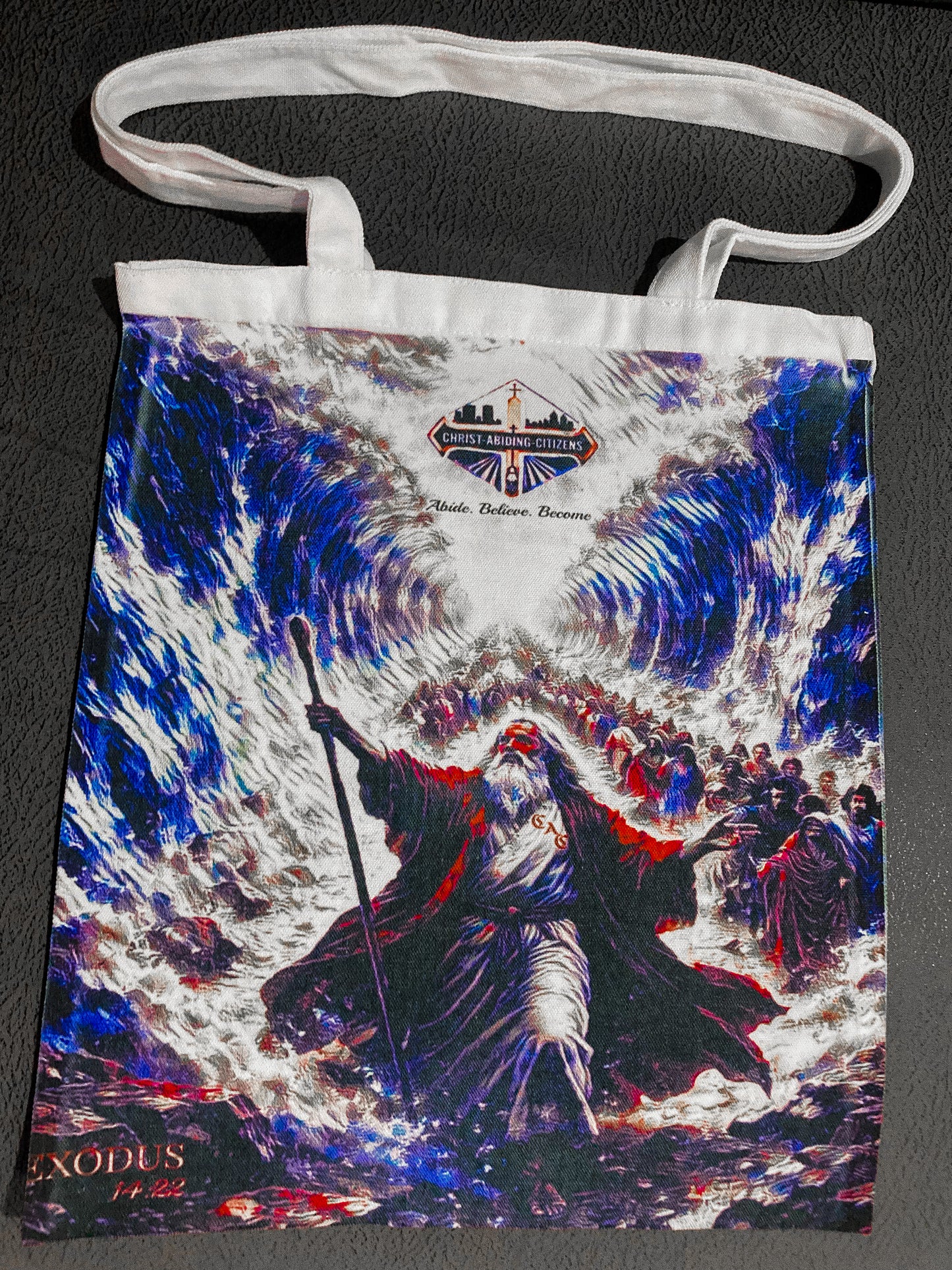 CAC Medieval Tote Bag | Moses & The Red Sea