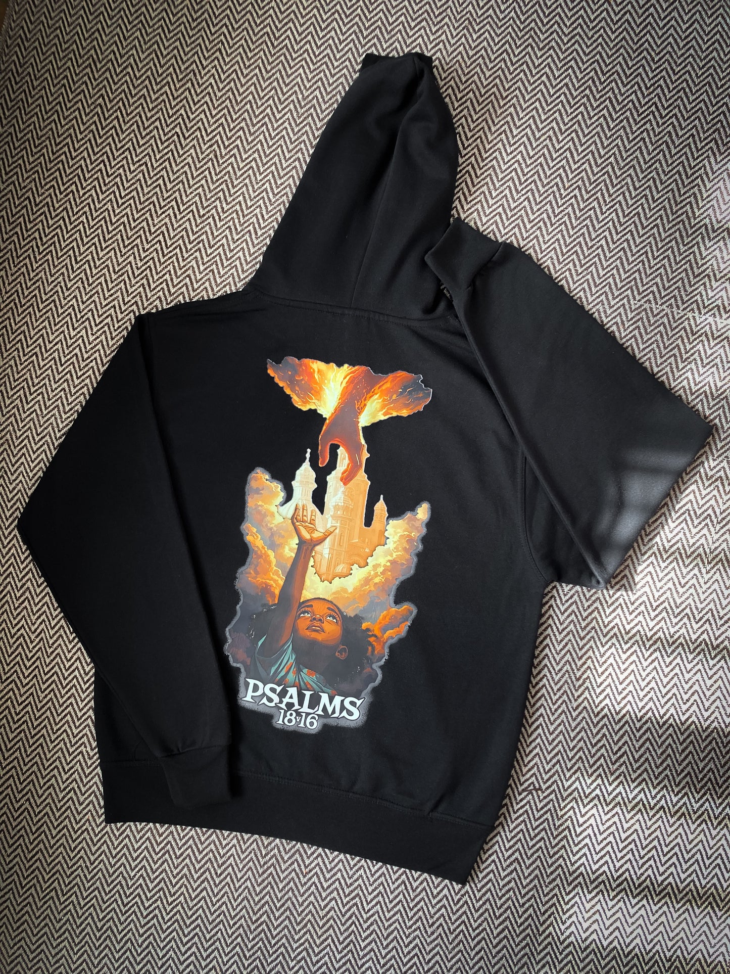 Psalms 18:16 | W/C Graphic Hoodie
