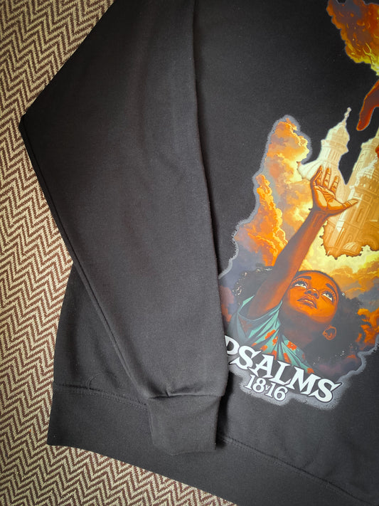 Psalms 18:16 | W/C Graphic Hoodie
