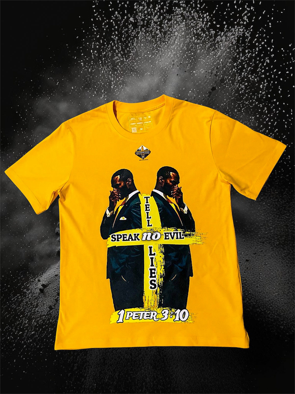 Yellow 1 Peter 3:10 | S/C Graphic T-Shirt