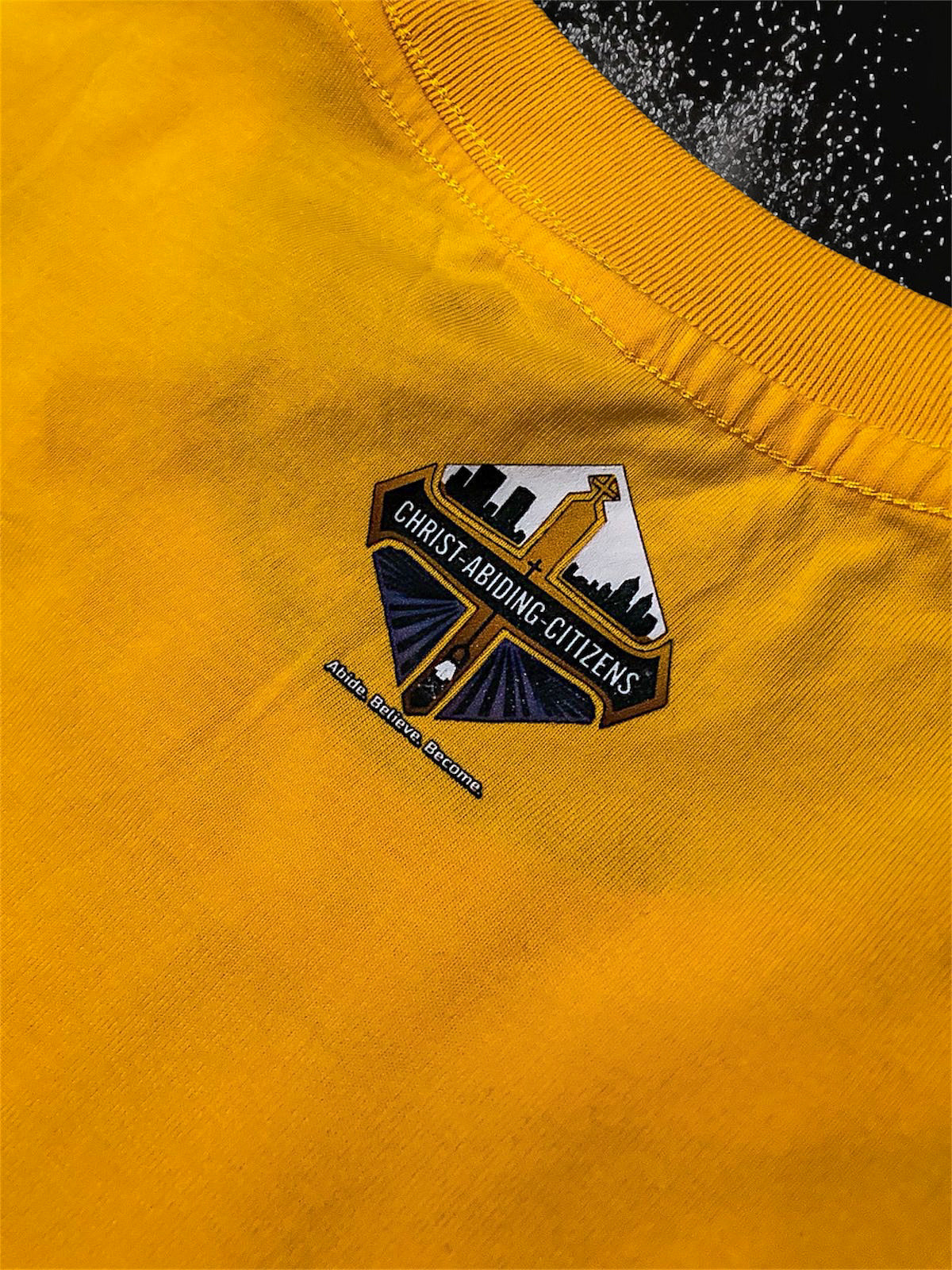 Yellow 1 Peter 3:10 | S/C Graphic T-Shirt