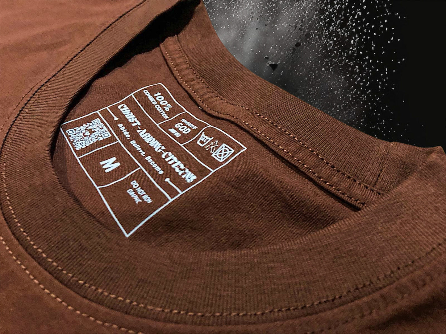 Brown Psalms 18:16 | S/C Graphic T-Shirt