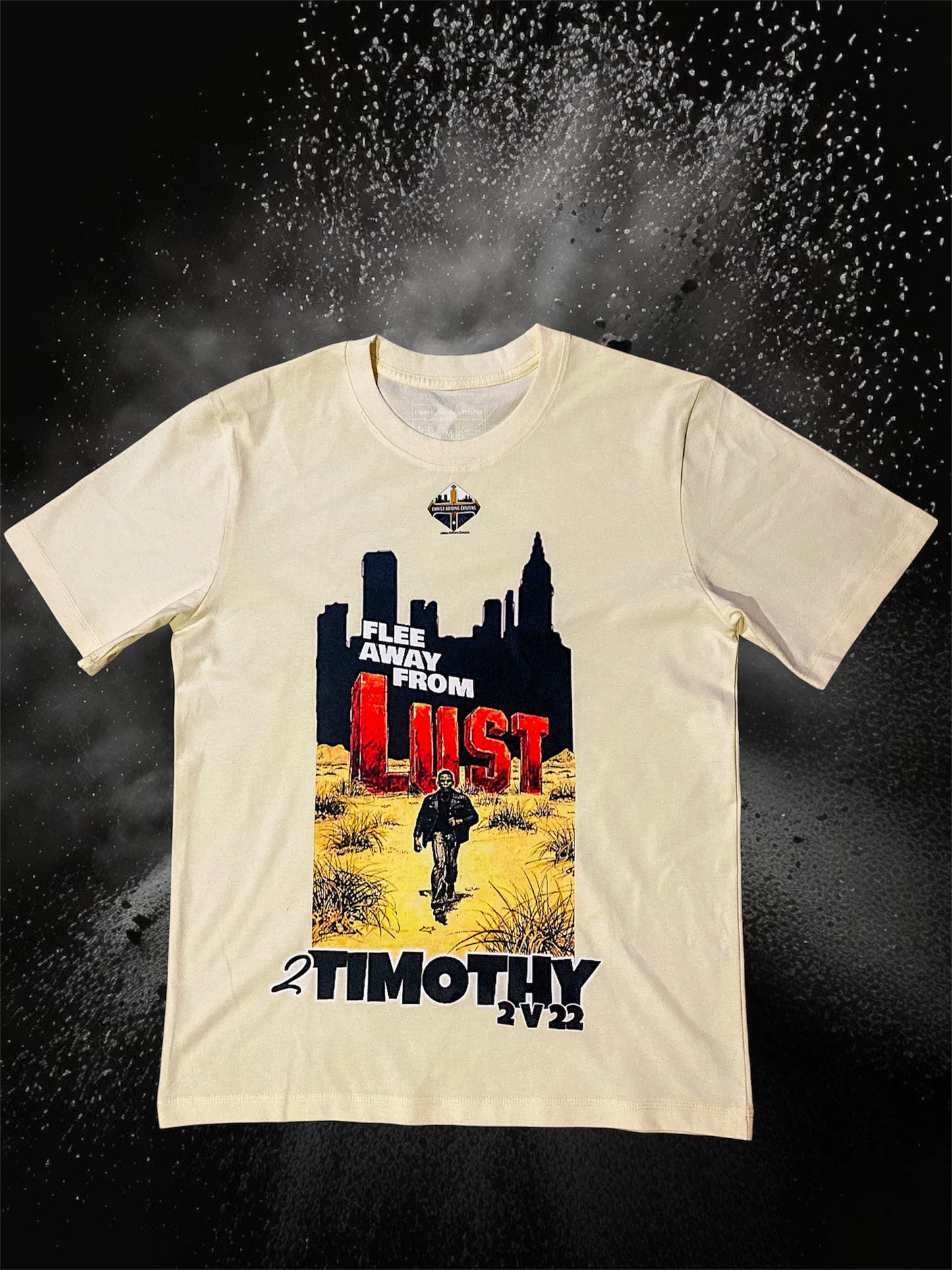 Cream 2 Timothy 2:22 | S/C Graphic T-Shirt