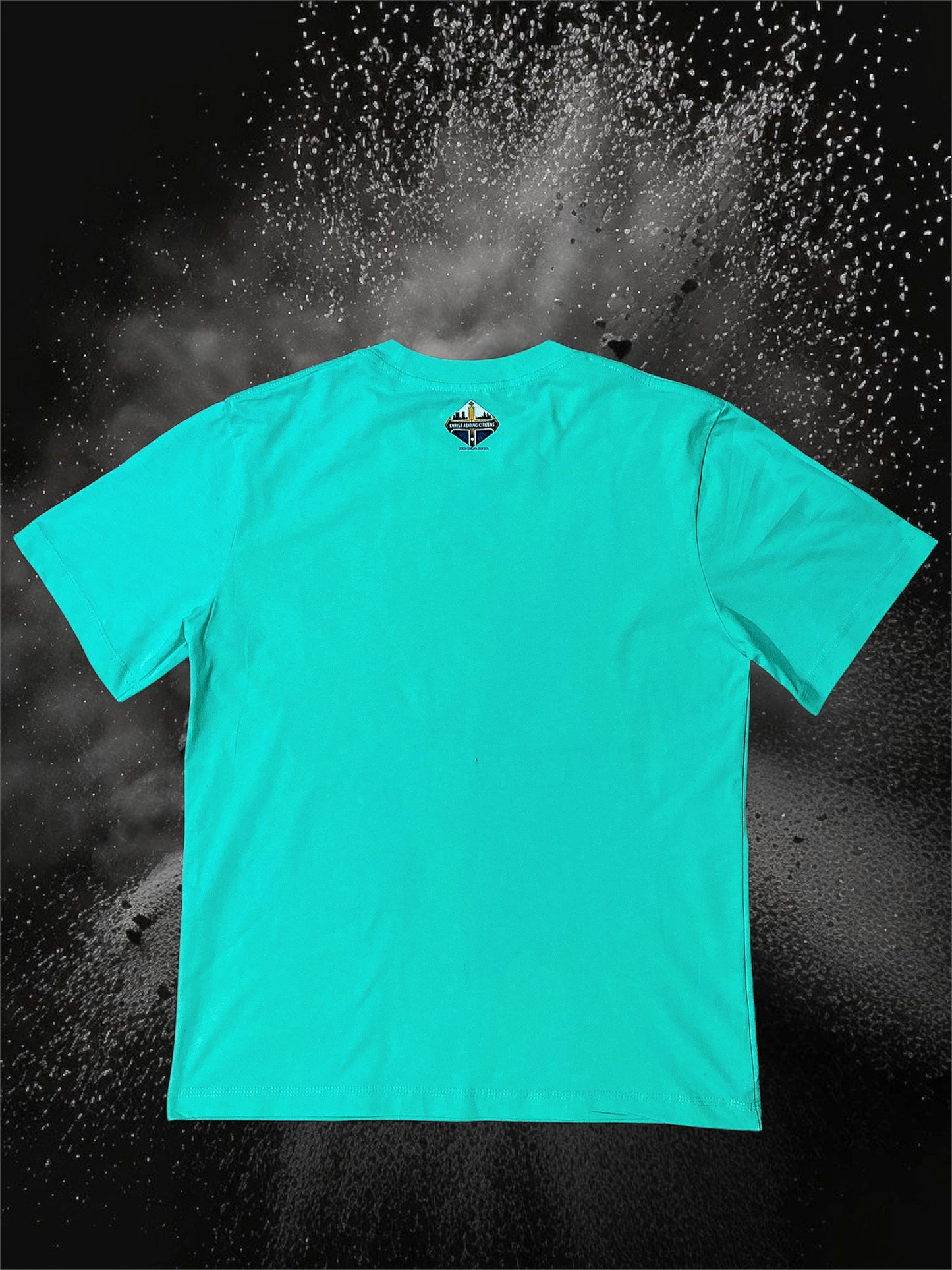 Turquoise Colossians 4:6 | S/C Graphic T-Shirt