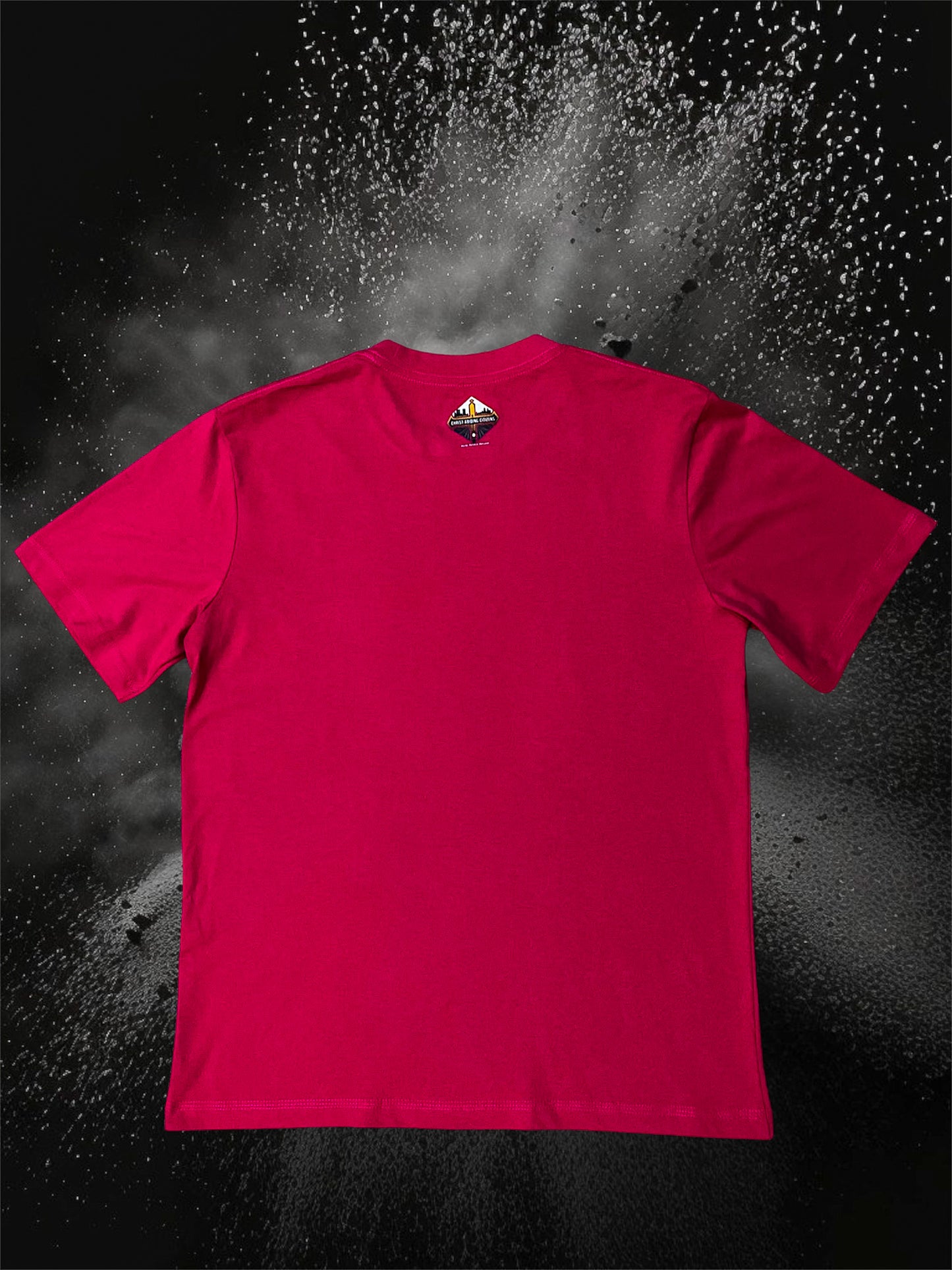 Cerise Pink Colossians 4:6 | S/C Graphic T-Shirt