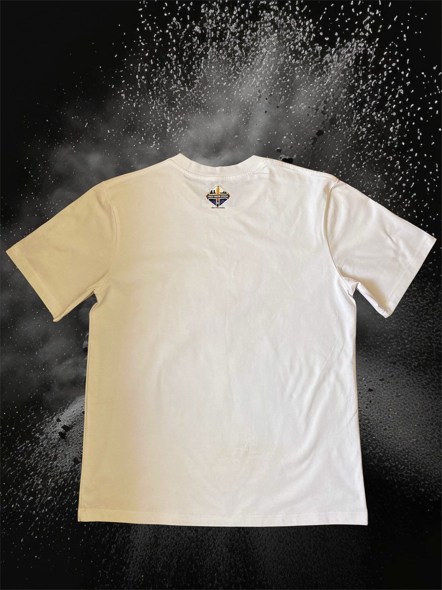 White Psalms 18:16 | S/C Graphic T-Shirt