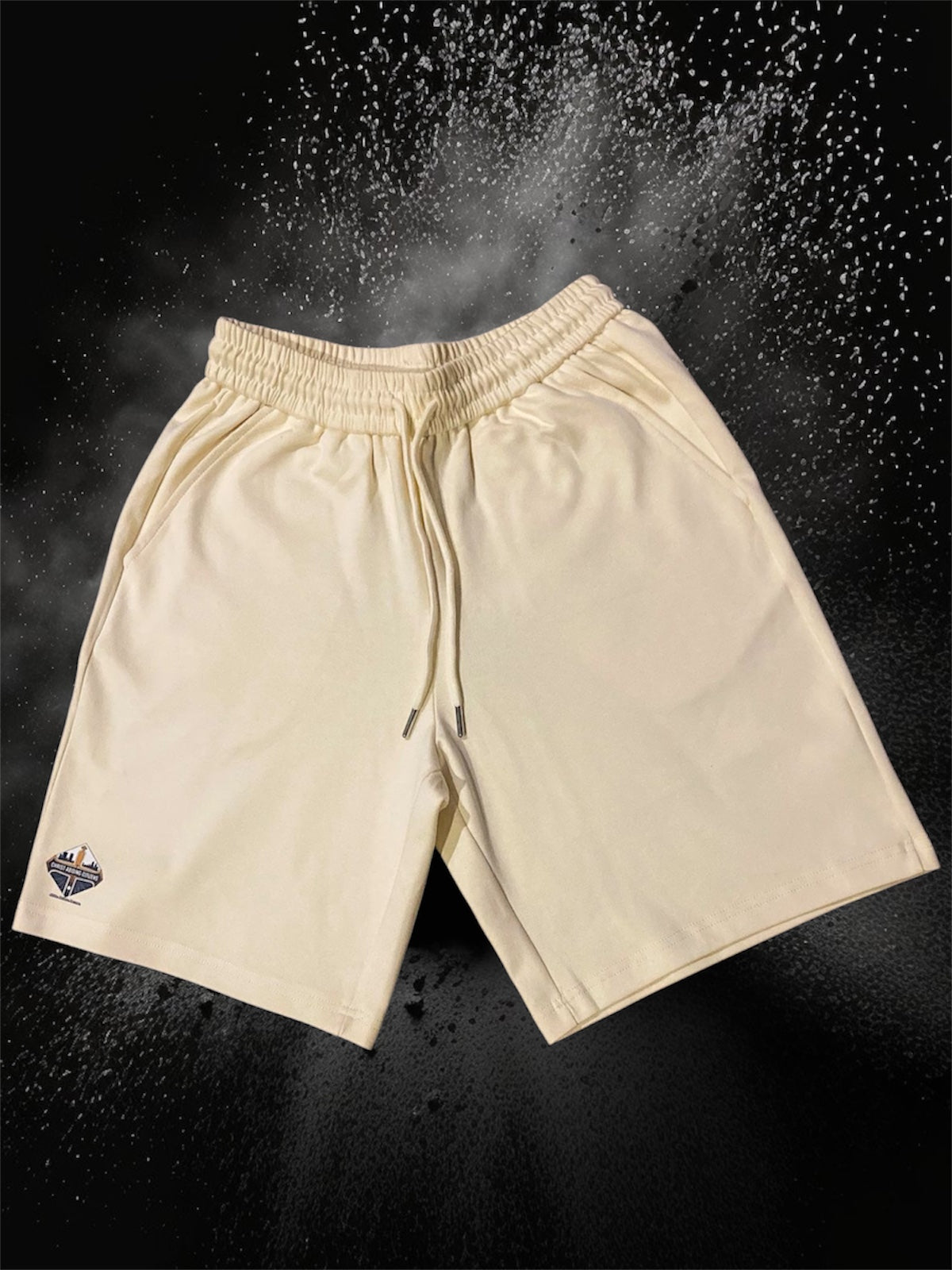 Cream S/C Unisex Trackshorts