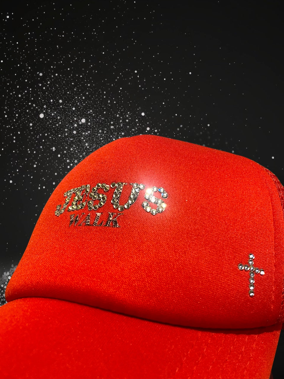 Red Jesus Walk | Trucker Cap