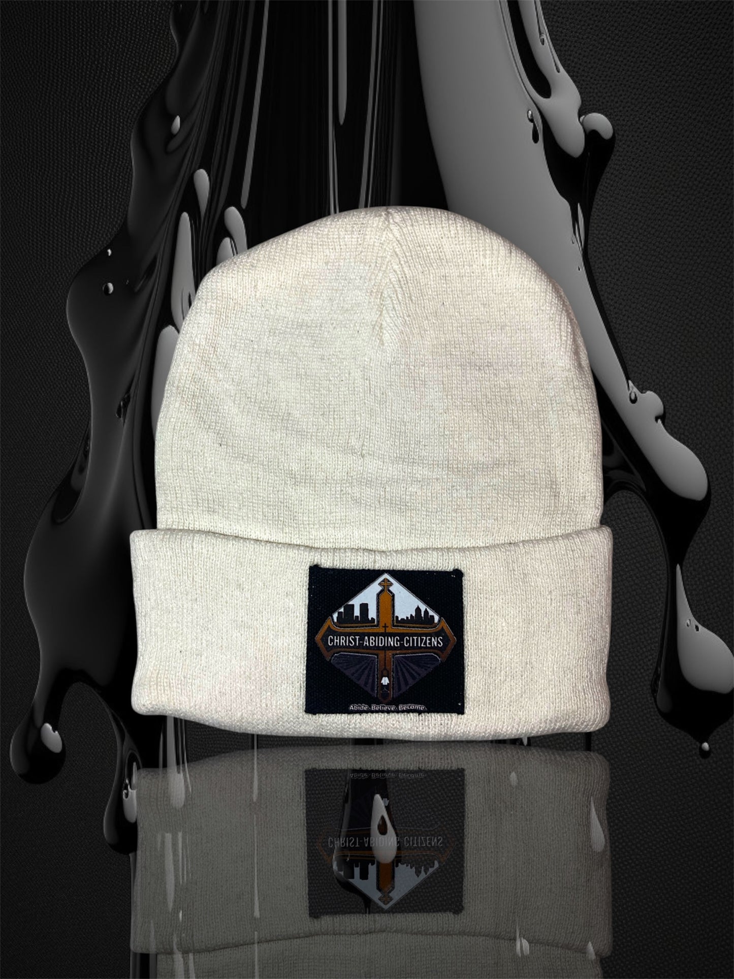 White Jesus Walk | Winter Beanie